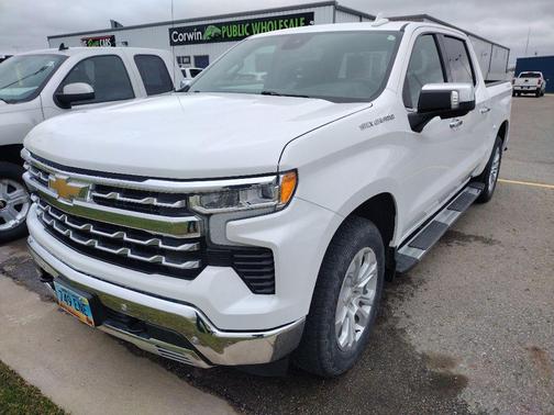 Summit White 2023 Chevrolet Silverado 1500 LTZ