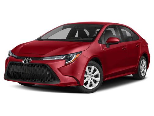 Barcelona Red 2021 Toyota Corolla LE