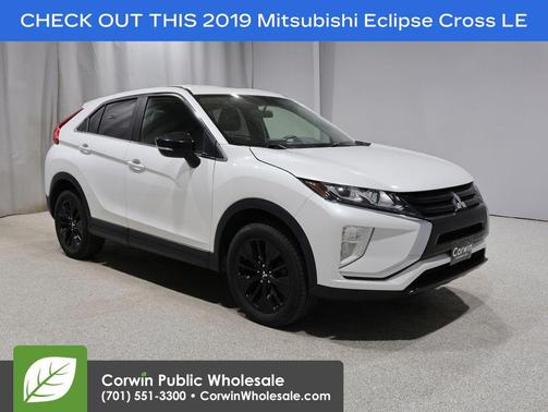 Pearl White 2019 Mitsubishi Eclipse Cross LE