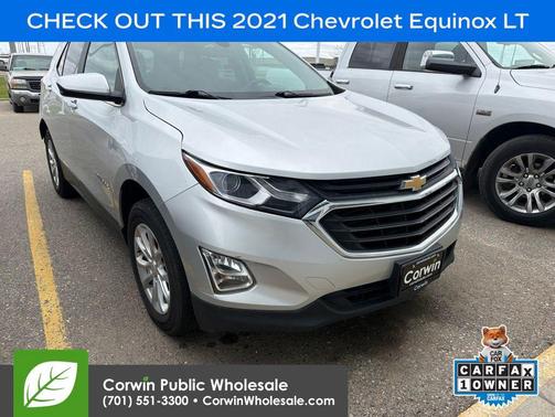 Silver Ice 2021 Chevrolet Equinox 1LT