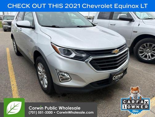 Silver Ice 2021 Chevrolet Equinox 1LT