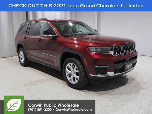 Velvet Red Pearlcoat 2021 Jeep Grand Cherokee L Limited