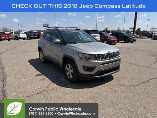 Billet Silver Metallic Clearcoat 2018 Jeep Compass Latitude