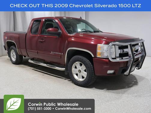 Deep Ruby 2009 Chevrolet Silverado 1500 LTZ Extended Cab