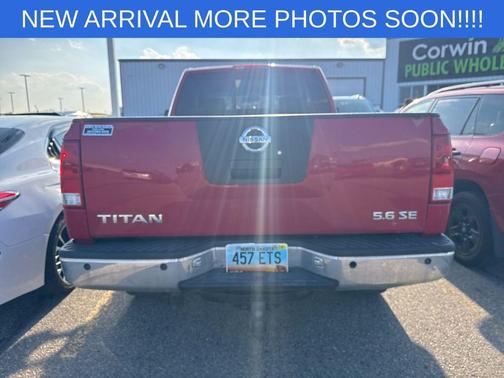 Red Alert 2006 Nissan Titan SE King Cab