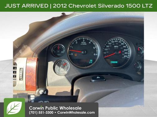 Mocha Steel 2012 Chevrolet Silverado 1500 LTZ