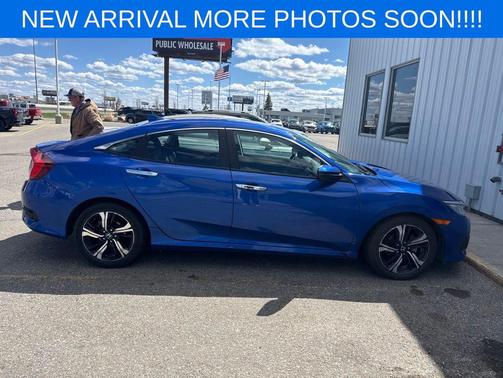 Blue 2016 Honda Civic Touring