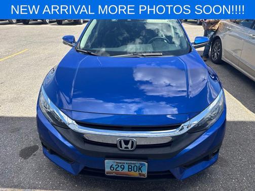 Blue 2016 Honda Civic Touring
