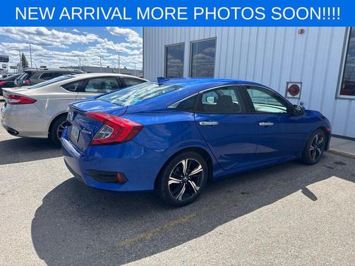 Blue 2016 Honda Civic Touring
