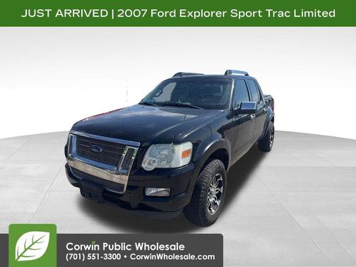 Black Clearcoat 2007 Ford Explorer Sport Trac Limited
