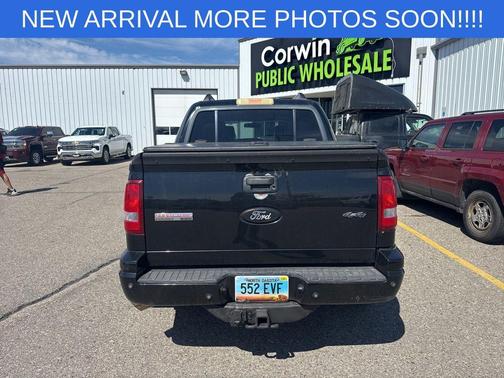 Black Clearcoat 2007 Ford Explorer Sport Trac Limited