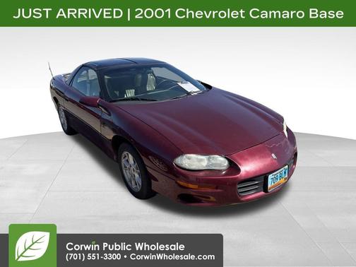 Monterey Maroon 2001 Chevrolet Camaro Base