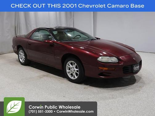Monterey Maroon 2001 Chevrolet Camaro Base