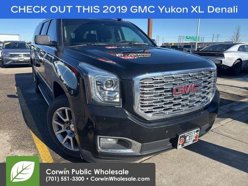 Onyx Black 2019 GMC Yukon XL Denali