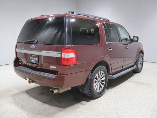 White Platinum Metallic Tri-Coat 2015 Ford Expedition XLT