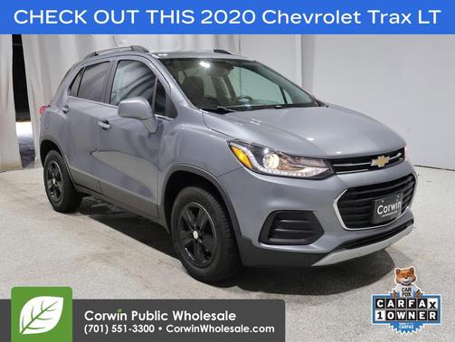 Satin Steel Metallic 2020 Chevrolet Trax LT
