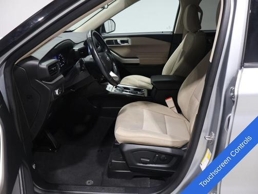 Iconic Silver 2022 Ford Explorer XLT