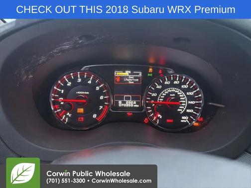 2018 Subaru WRX Premium