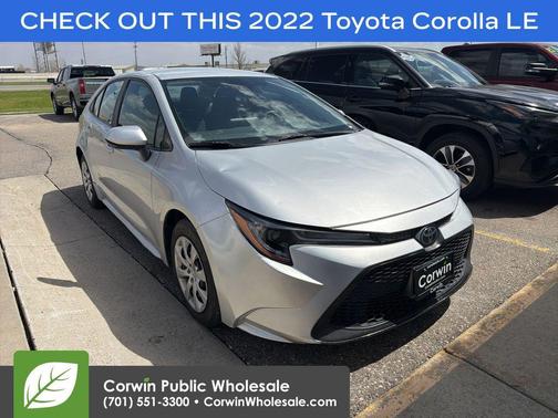 Classic Silver 2022 Toyota Corolla LE