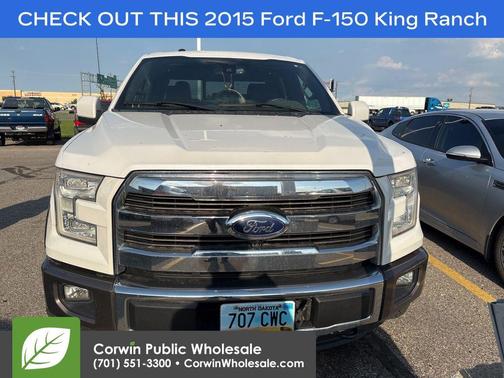 Oxford White 2015 Ford F-150 Lariat
