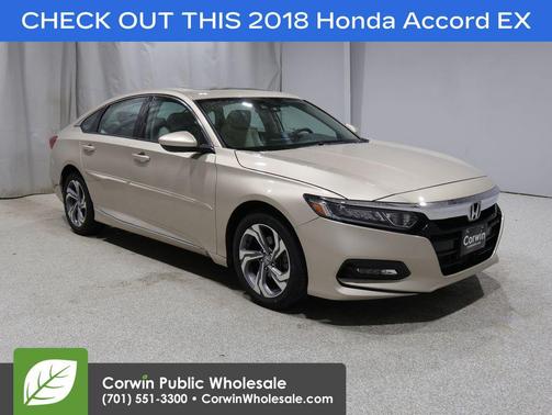 Crystal Black Pearl 2018 Honda Accord EX