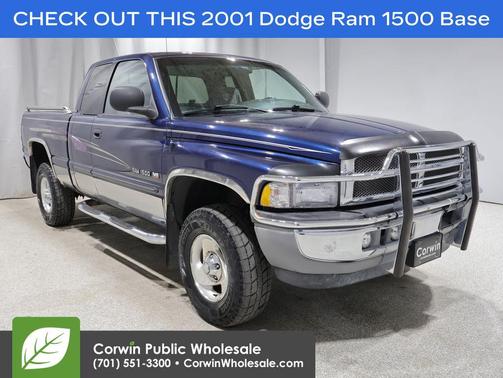 Blue 2001 Dodge Ram 1500