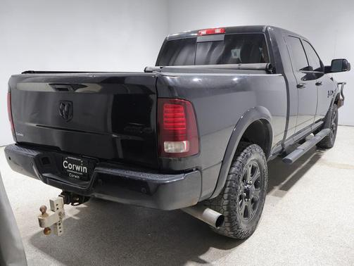 Brilliant Black Crystal Pearlcoat 2017 RAM 3500 Laramie Mega Cab 4x4 6'4' Box