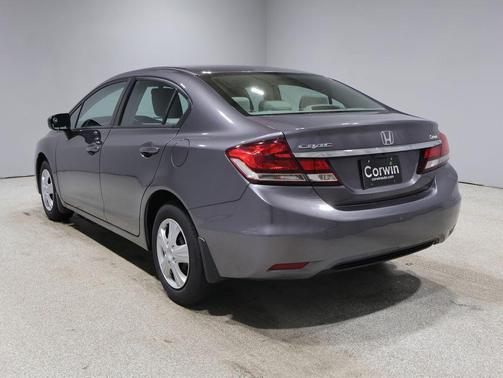 Gray 2015 Honda Civic LX