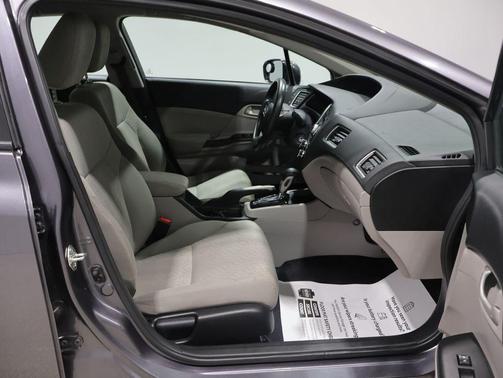 Gray 2015 Honda Civic LX