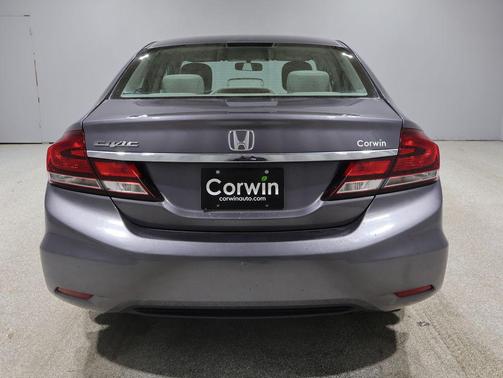 Gray 2015 Honda Civic LX