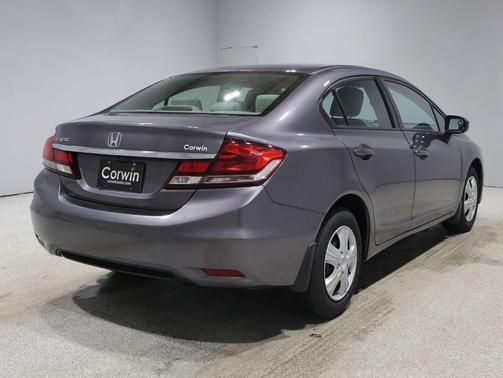 Gray 2015 Honda Civic LX