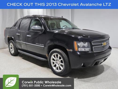 Black 2013 Chevrolet Avalanche LTZ