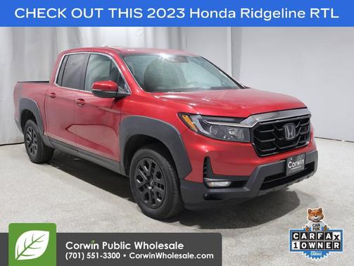 Radiant Red II 2023 Honda Ridgeline RTL