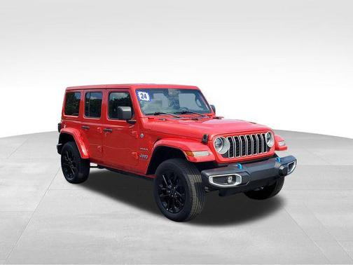 Firecracker Red Clearcoat 2024 Jeep Wrangler 4xe Sahara