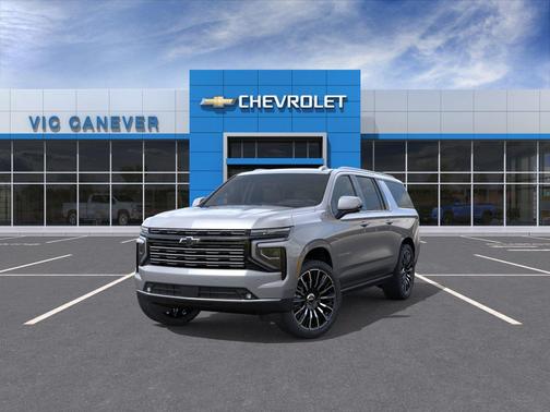 Sterling Gray Metallic 2026 Chevrolet Suburban High Country, 4WD