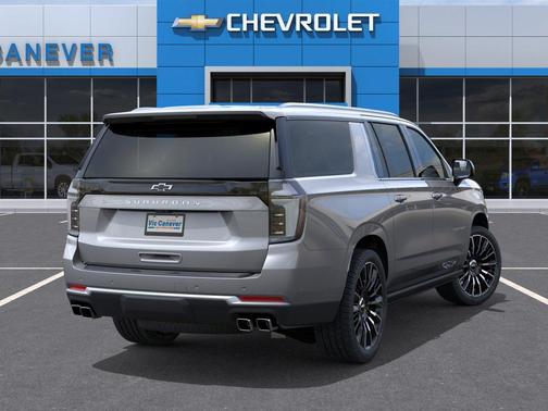 Sterling Gray Metallic 2026 Chevrolet Suburban High Country, 4WD