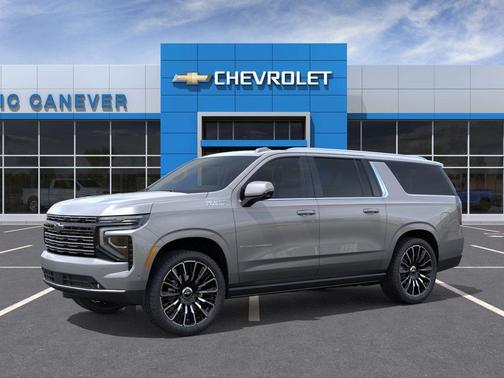 Sterling Gray Metallic 2026 Chevrolet Suburban High Country, 4WD