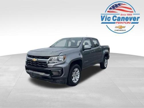 Satin Steel Metallic 2021 Chevrolet Colorado LT
