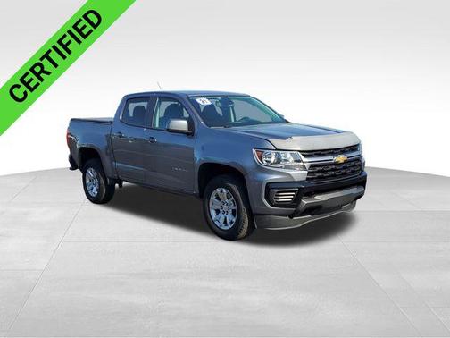 Satin Steel Metallic 2021 Chevrolet Colorado LT