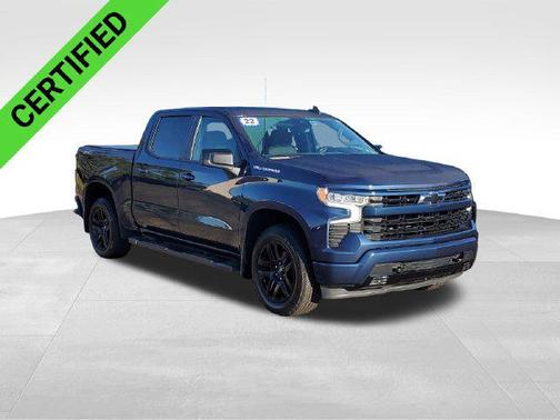 Northsky Blue Metallic 2022 Chevrolet Silverado 1500 RST