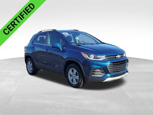 Pacific Blue Metallic 2020 Chevrolet Trax LT