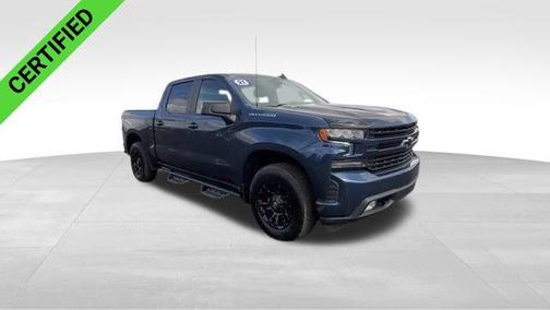 Northsky Blue Metallic 2021 Chevrolet Silverado 1500 RST
