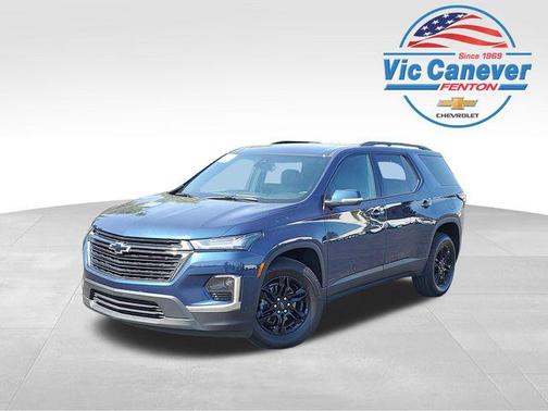 Northsky Blue Metallic 2023 Chevrolet Traverse LT Leather