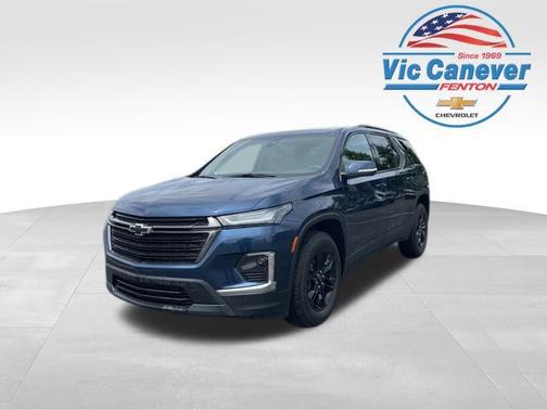 Northsky Blue Metallic 2023 Chevrolet Traverse LT Leather
