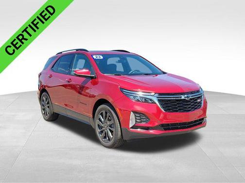 Radiant Red Tintcoat 2023 Chevrolet Equinox AWD RS