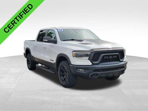 Bright White Clearcoat 2022 RAM 1500 Rebel