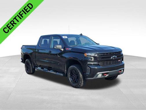 Black 2021 Chevrolet Silverado 1500 LT Trail Boss