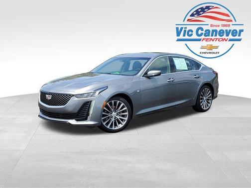 Gray 2020 Cadillac CT5 Premium Luxury RWD