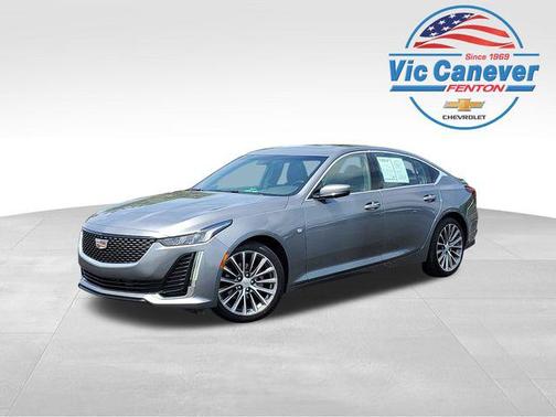 Gray 2020 Cadillac CT5 Premium Luxury RWD