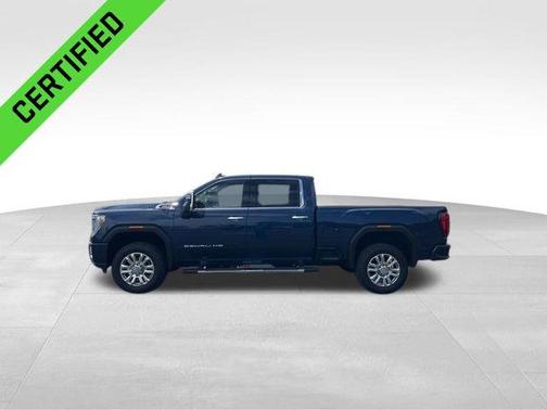 Pacific Blue Metallic 2022 GMC Sierra 2500 Denali